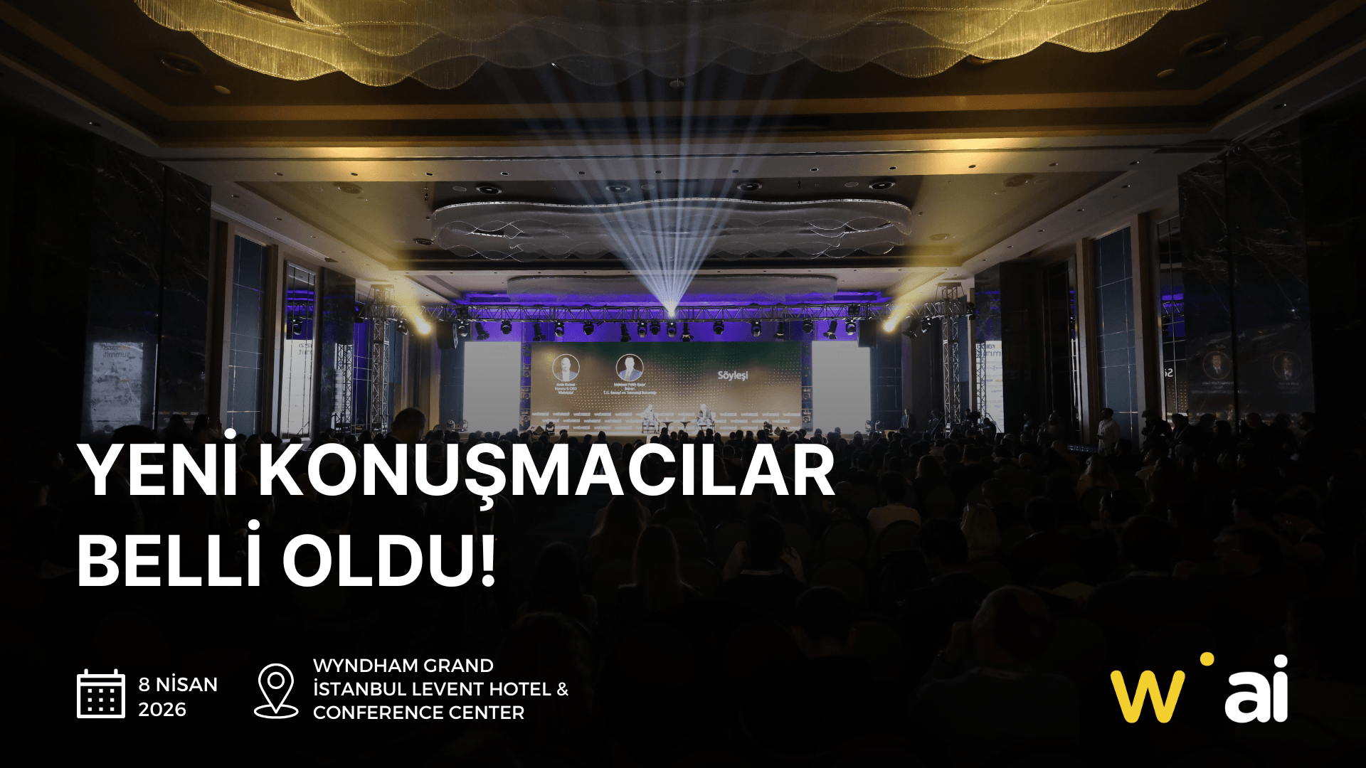 Webrazzi AI 2026'nın yeni konuşmacıları belli oldu!